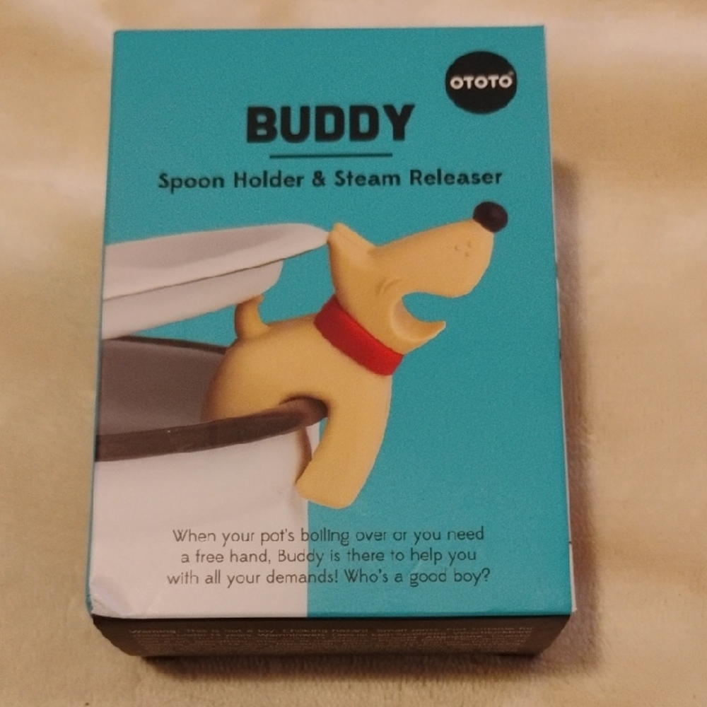 OTOTO Buddy Spoon Holder & Steam Releaser
